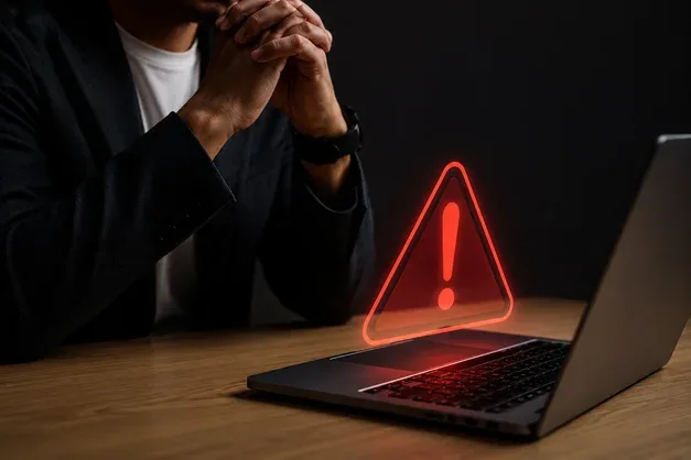 Alerta de riesgo en sistema digital